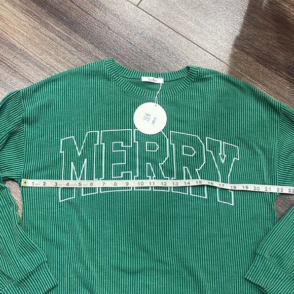 NWT Tris Bien Merry Sweatshirt - Picture 4 of 8